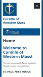 Mobile Screenshot of cursillowmass.net