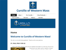 Tablet Screenshot of cursillowmass.net